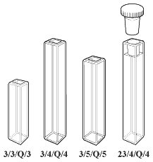 micro fluorimeter cells