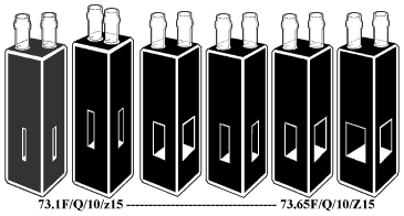 Fluorimeter Cells, Type 73F flow through